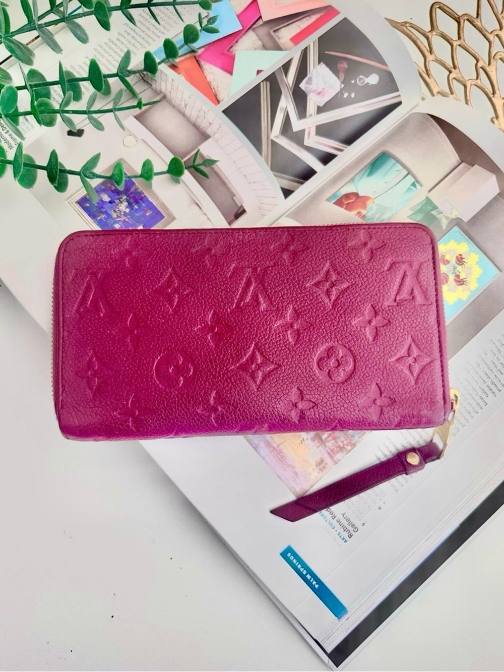 Louis Vuitton Empreinte Zippy Wallet Organizer